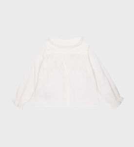 هورتنس بلوزة شاش مزدوجة