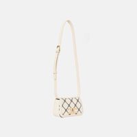 Geometric-print Shoulder Bag