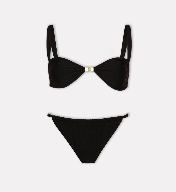 Reborn Dark Knit Two-piece Banded Bikini, Packshot View