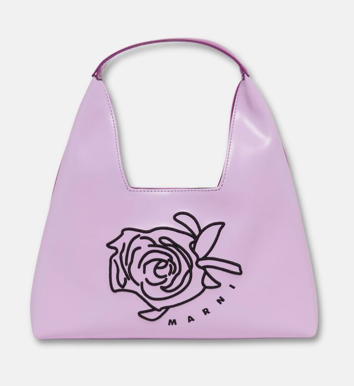 Marni Rose-print Shoulder Bag, Packshot View