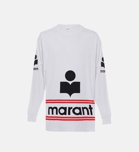 Cotton Graphic-print Crewneck T-shirt Cotton Graphic-print Crewneck T-shirt