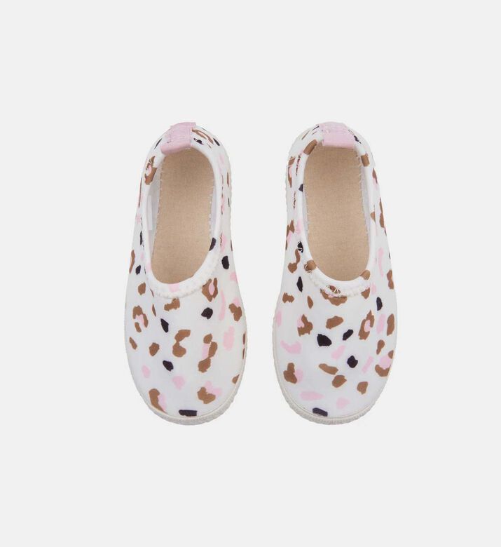 Kaki Leopard-print Water Shoes