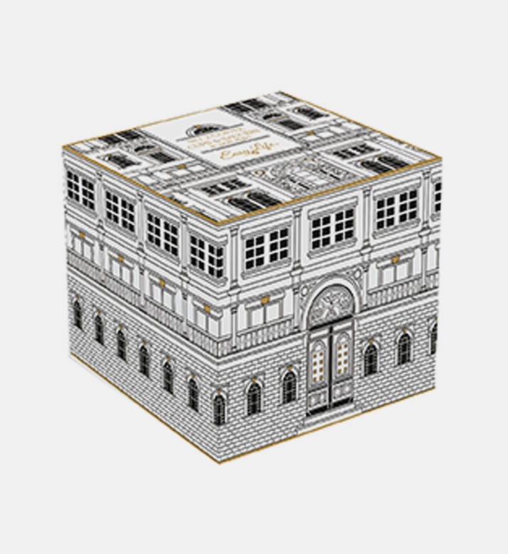 طقم فنجان قهوة بالازو بصحن قطعتين