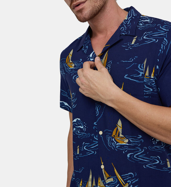 All-over Print Short-sleeved Shirt All-over Print Short-sleeved Shirt