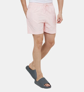 سروال سباحة بشعار مطرز