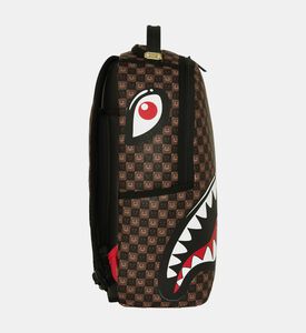 Sprayground Backpack Brown Check Paris, Packshot View