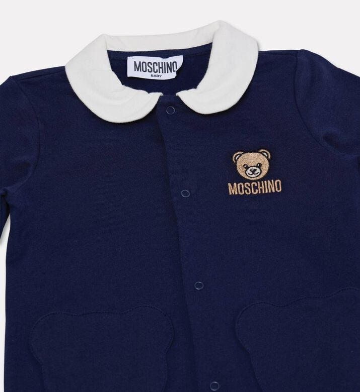 Moschino Kids Teddy Pocket Babygrow, Packshot View