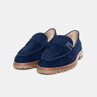 Suede Leather Slip-on Loafers
