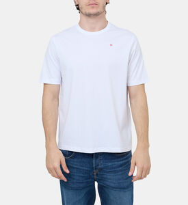 Cotton Embroidered D-logo T-shirt Cotton Embroidered D-logo T-shirt