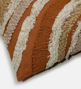 Home Deco and More Macy Cotton Square Cushion, Packshot View