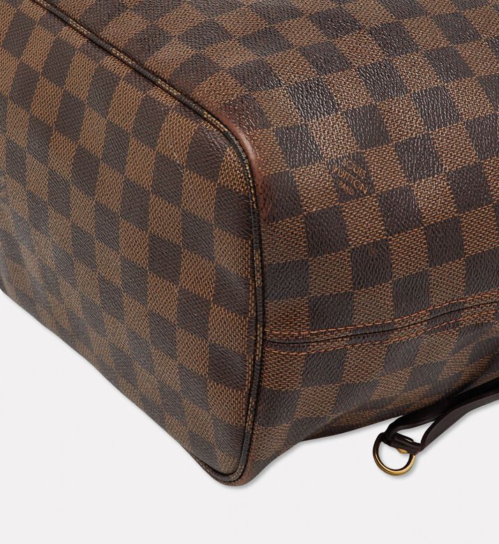 Louis Vuitton Preowned Louis Vuitton Damier Ebene Canvas Neverfull Bag, Packshot View