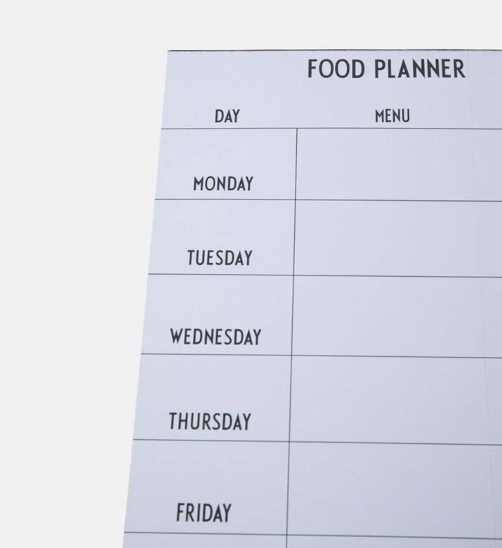 Paper Food Weekly Planner