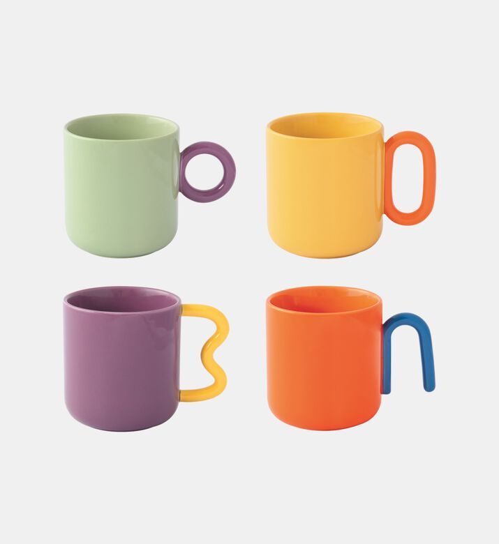 Colorful Porcelain Mugs Gift Box