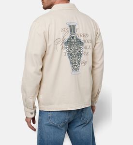 Les Deux Logo-embroidery Patch Pocket Shirt, Model View