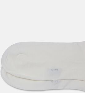 Falke Logo-print Ankle Socks, Off-white, 43-44, Packshot View