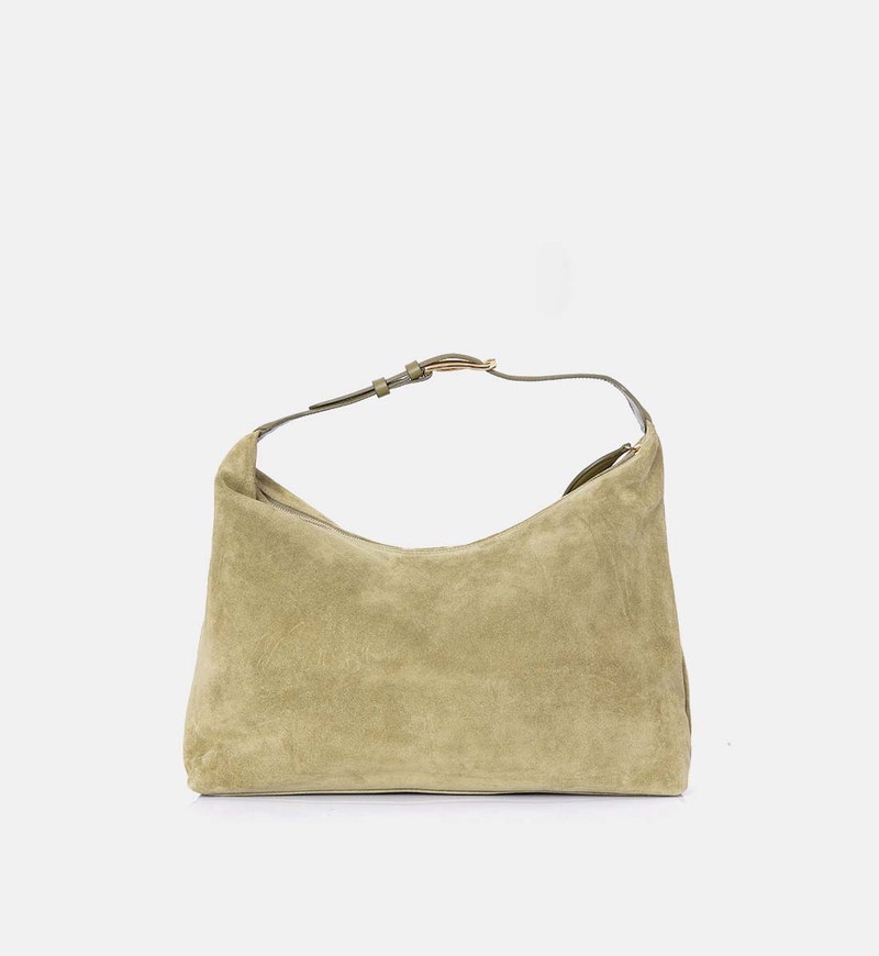 Suede Shoulder Pillow Bag