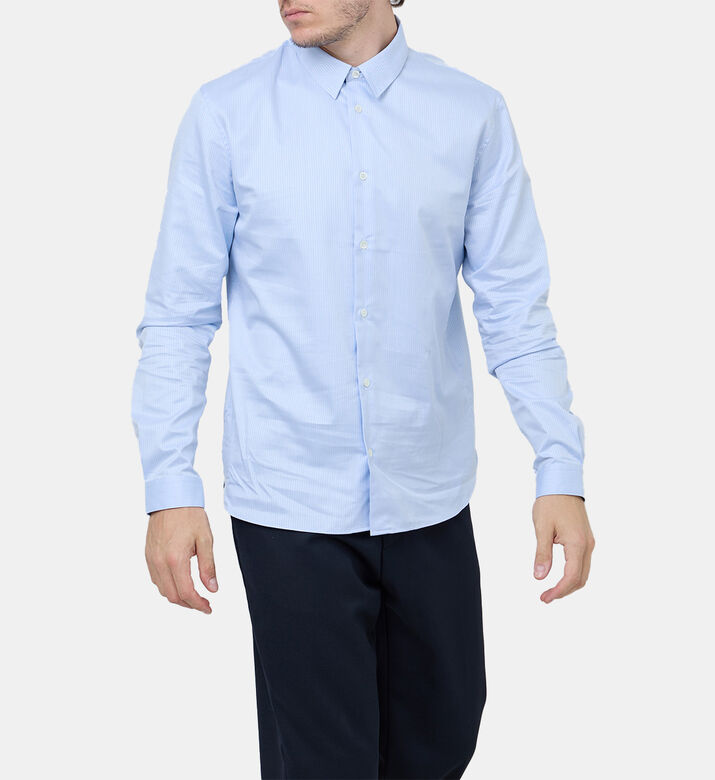 قميص رسمي مخطط بنقشة هيرنج بون