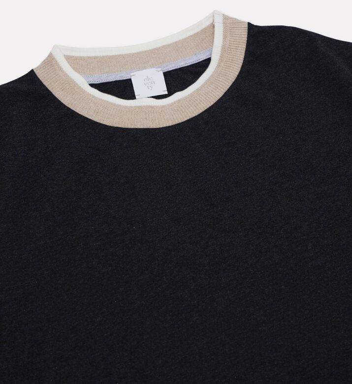 Eleventy Regular-fit Hip-skimming T-shirt, Anthracite, 14y, Packshot View
