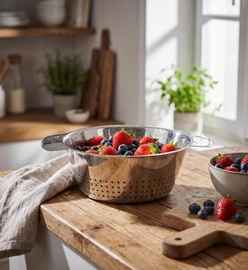 Rosle Large Volume Conical Colander, Model View