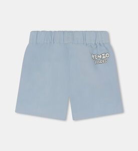 شورت برمودا بطبعة لوغو بزهرة