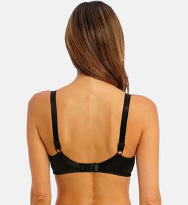 Semi-sheer Design V-neck Bra