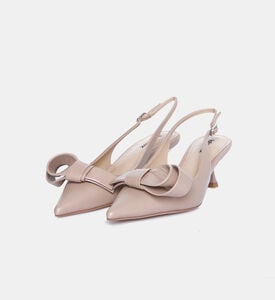 Nappa Leather Med Heel Pumps Nappa Leather Med Heel Pumps