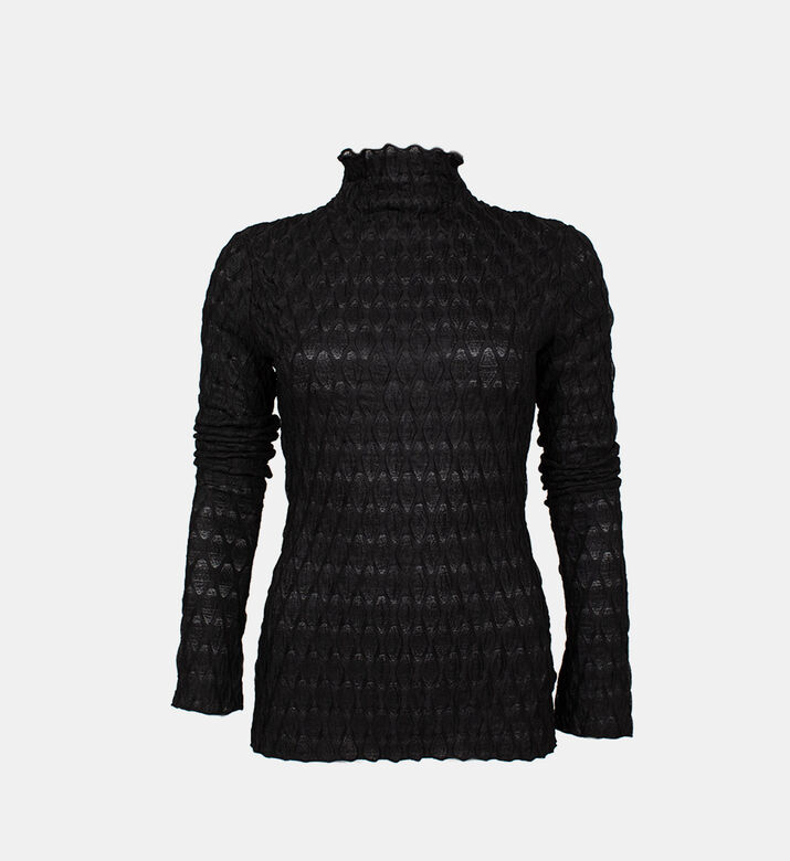 Sissil High-collar Top