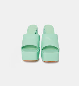 صندل نابا بنعل سميك عالي جلد