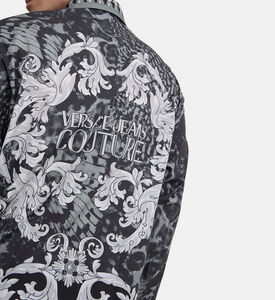 قميص بطبعة باروك حيوانية