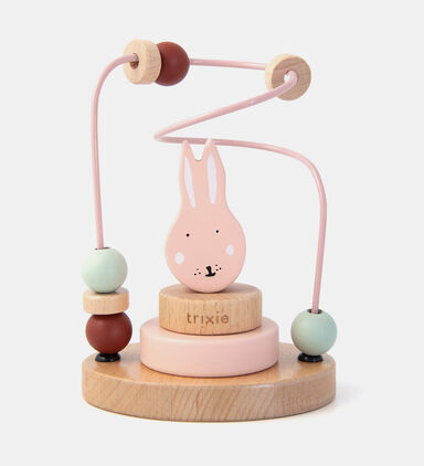 Mrs. Rabbit Wooden Bead Maze - 15 X 11 X 8 Cm