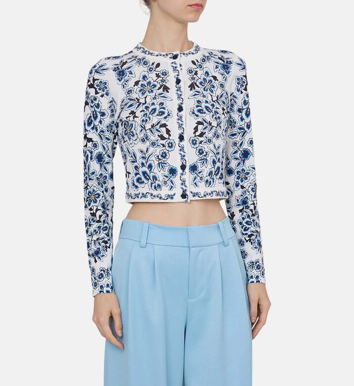 Carson Floral-print Cardigan