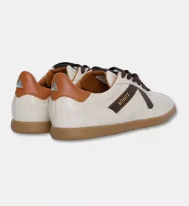 Schutz Croc-embossed Lace-up Sneaker, Packshot View