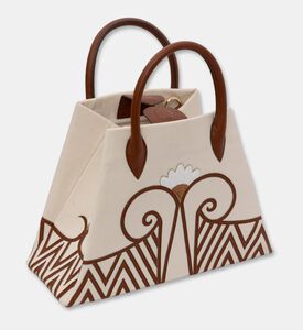Arad Ghaderian Sousa Cream Patchwork Tote, Packshot View