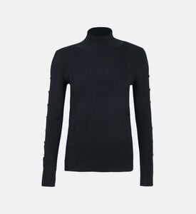 Fitted Ribbed Knitted Shirt Fitted Ribbed Knitted Shirt