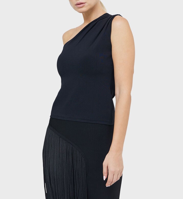 Gathered One Shoulder Top Gathered One Shoulder Top