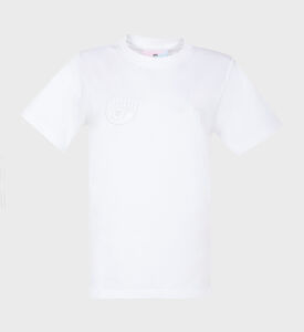 تي شيرت قطني مطرز بنجمة العين