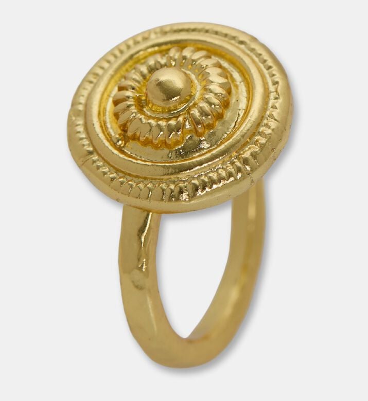 Ottoman Hands Ring Apollon Gold Cocktail Adj, Packshot View