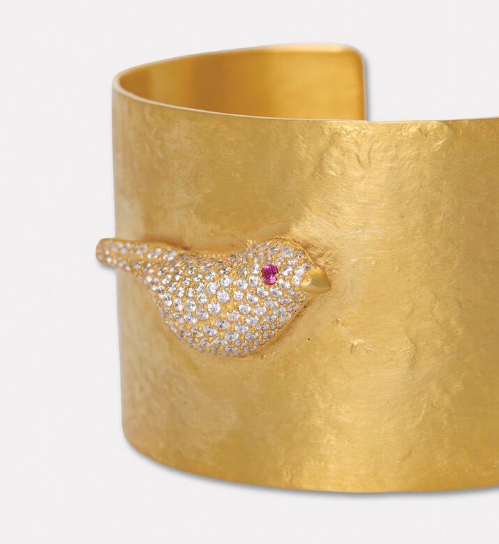 Raife Bangle Textured Cuff, Packshot View