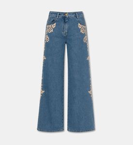 Forte-Forte Embroidered Straight-leg Denim Jeans, Packshot View