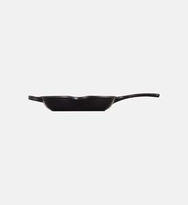 Le Creuset Grillit Cast Iron Oblong Skillet, Black, 32-cm, Packshot View