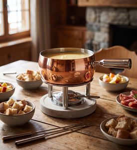 Boska Copper Fondue 5-piece Set, Packshot View