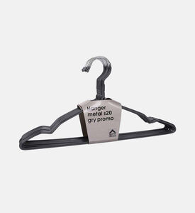 Home Deco and More Metal 20-piece Hangers Set, Packshot View