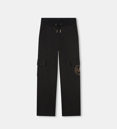 Rhinestone Logo Pants