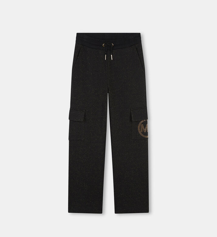 Rhinestone Logo Pants