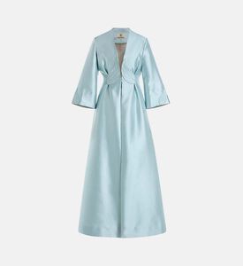 Alia Leaf-applique Kaftan