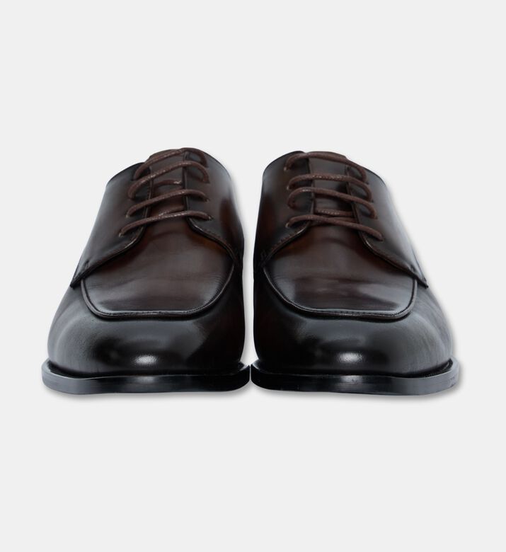 Pollini Shoes Formal Lace Up Leather, Brown, Eu-40, Packshot View