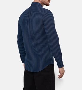 Samsoe Shirt Saliam, Blue, L, Model View