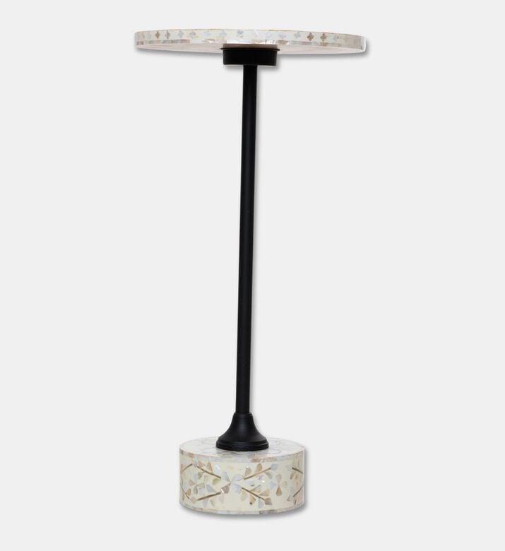 Home Deco and More Round Pedestal Side Table, Packshot View