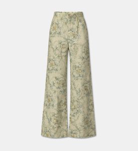 Marni Floral Wide-leg Trousers, Packshot View