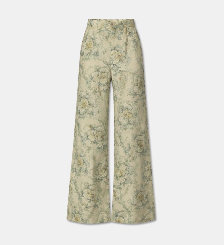 Marni Floral Wide-leg Trousers, Packshot View